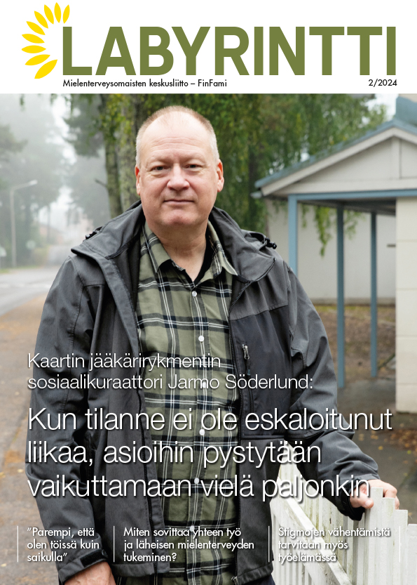 FinFamin Labyrintti-lehden 2/2024 kansikuva