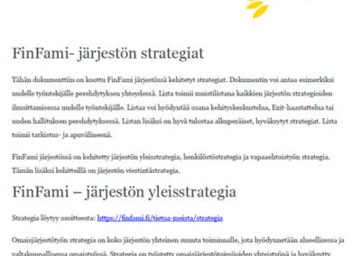 FinFamin strategiat perehdytyksen tukena