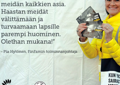 Lasten hyvinvointi on meidän kaikkien asia -mainoskuva