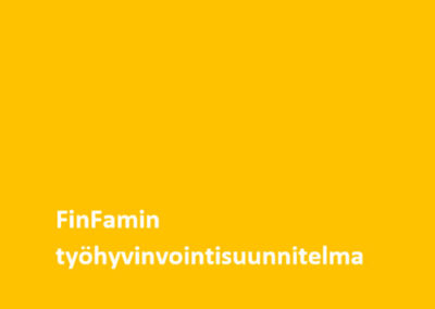 Työhyvinvointisuunnitelma