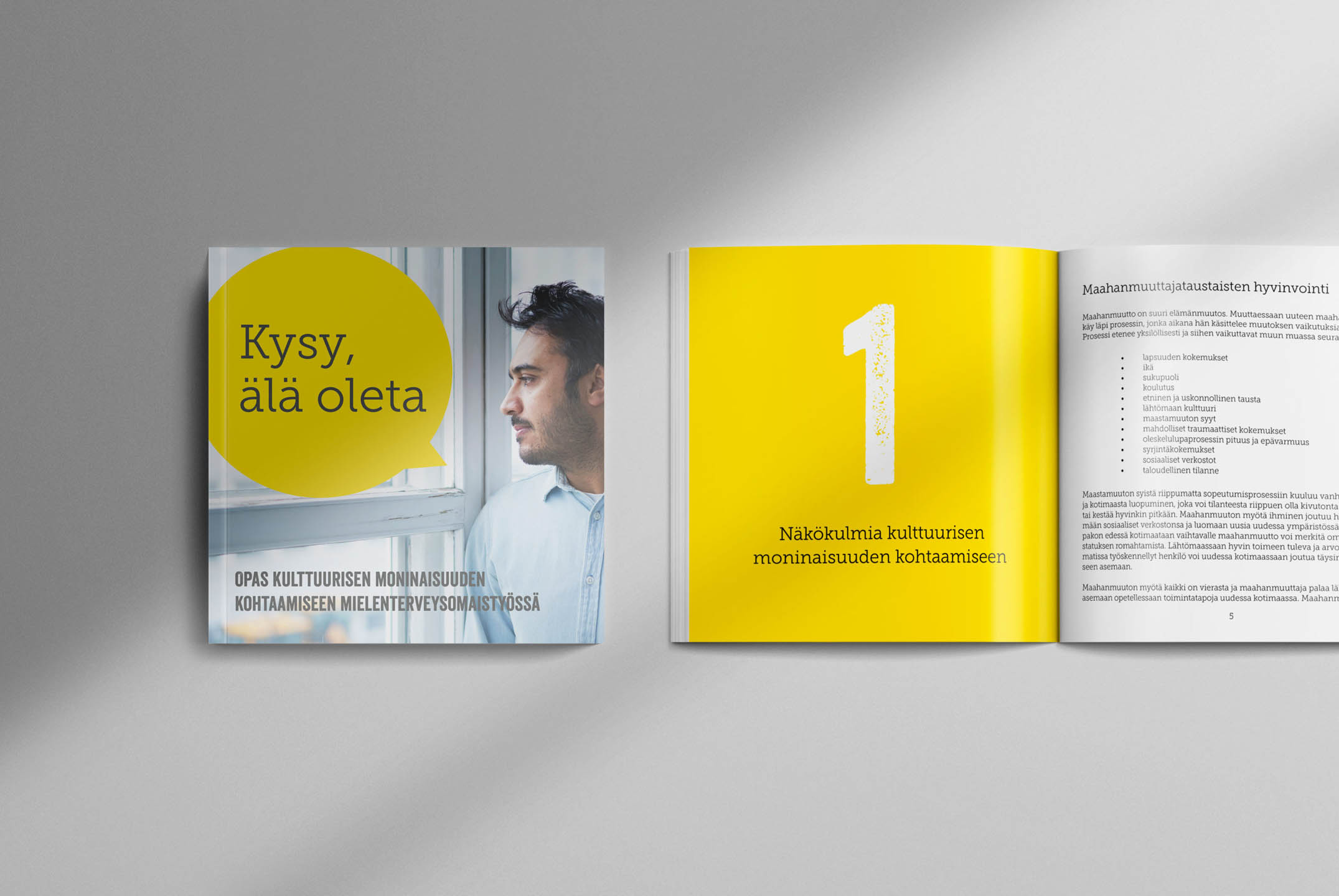 FinFamin Kysy, älä oleta oppaan kansikuva